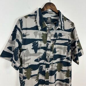 Backcountry Button Up Mountain Bike Jersey Men's Size Medium